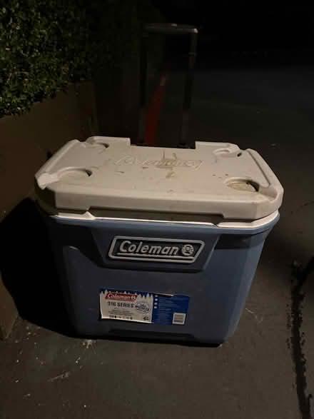 Photo of free Coleman 316 Series 50-quart Cooler (1089 West Olive Avenue) #1