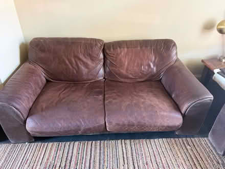 Photo of free Leather sofa (Queens Park W10) #4