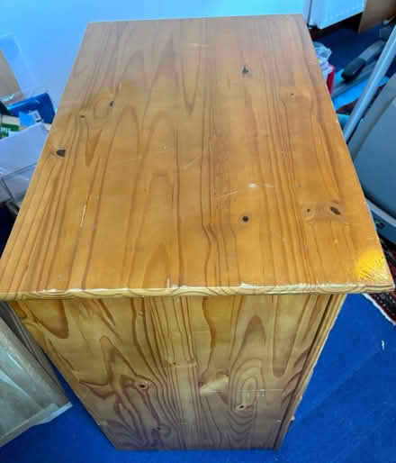 Photo of free Varnished wooden chest of drawers (Ayr KA7) #2