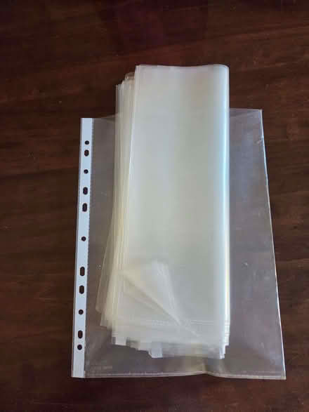 Photo of free Fifty plastic punch pockets (Bluebell Hill ME5) #1