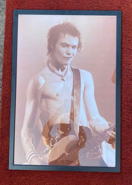 Photo of free Sid Vicious framed photo poster (M16 9 WT) #2
