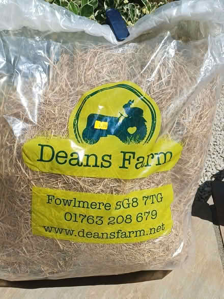 Photo of free Open bag of hay (Royston SG8) #1