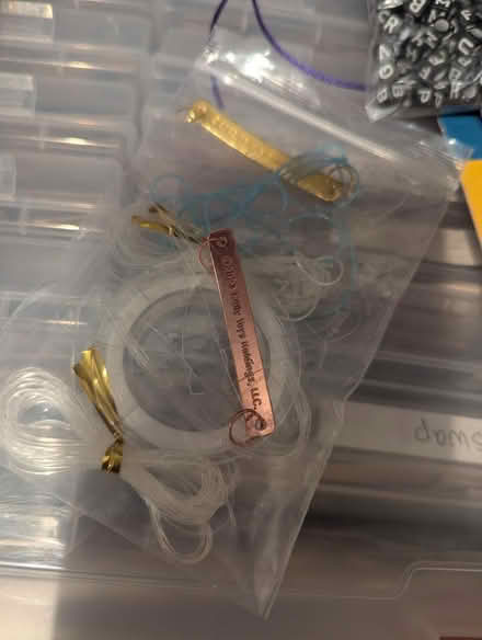 Photo of free Misc jewelry making supplies (63rd& main, DG) #2