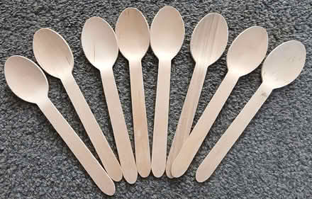 Photo of free 8 x Wooden Teaspoons (Tyseley B11) #1