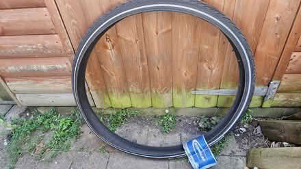 Photo of free Bicycle tyre,,Schwalbe Marathon (Bath BA2 3AB) #1