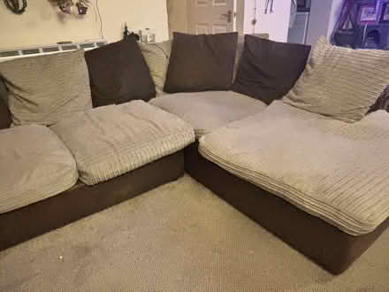 Photo of free Right hand corner sofa (Swiss Gardens BN43) #1