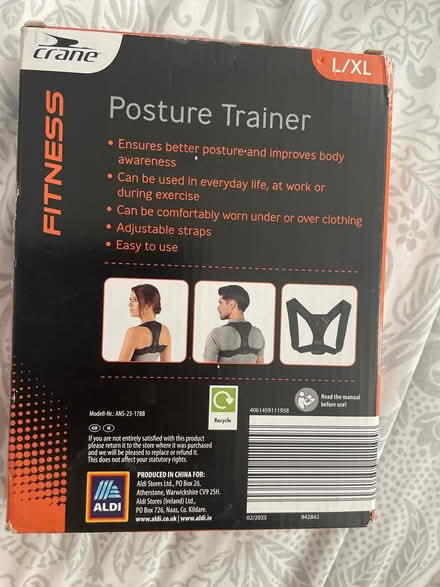 Photo of free Posture trainer (Maldon CM9) #2