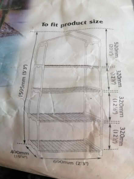 Photo of free Plastic mini greenhouse cover (Rainham Mark ME8) #2