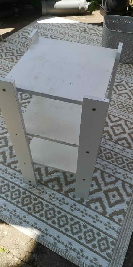 Photo of free Small shelved side table (Marsh LA1) #1