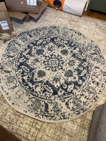 Photo of free Round rug 63” (Malden) #1