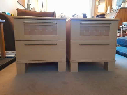 Photo of free Chest of drawers and two bedside cabinets (Birch Hill RG12) #2