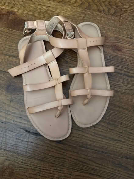 Photo of free Size 9 Beige Sandals (Clason Point Bronx NY) #1