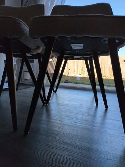 Photo of free 4 dining room chairs (Snodland ME6) #3