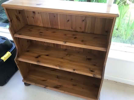 Photo of free Desk, filing cabinet and bookshelf (Rathmichael, Co Dublin) #3