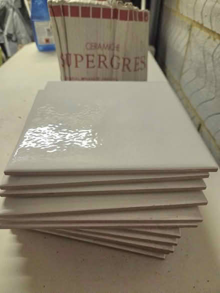 Photo of free Large white tiles (Panshanger AL7) #1
