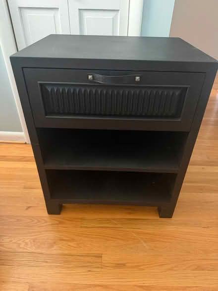 Photo of free Black Contemporary Nightstand (Mount Airy, MD) #1