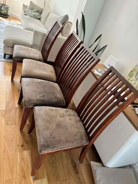 Photo of free Wooden chairs (Ravenscourt Park W6) #2