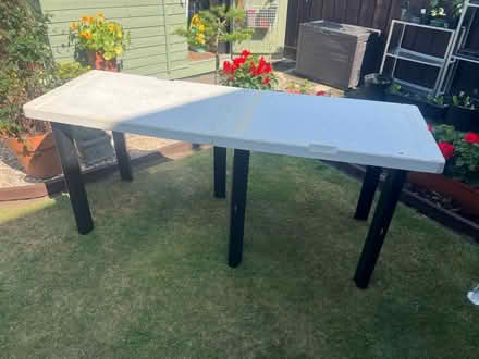 Photo of free Folding plastic table carbohydrate craft fair (Wolsingham DL13) #2