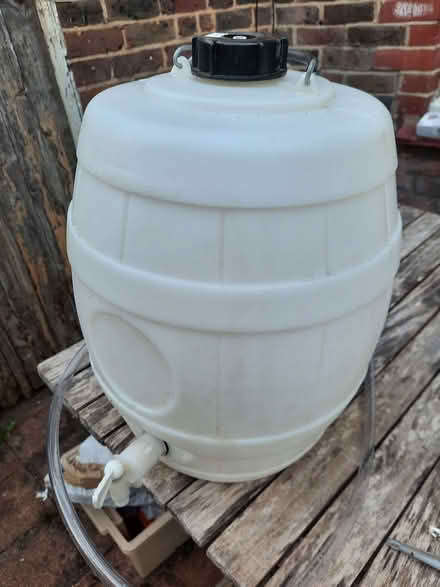 Photo of free 10l barrel for making beer plus tube (Hollingdean BN1) #1