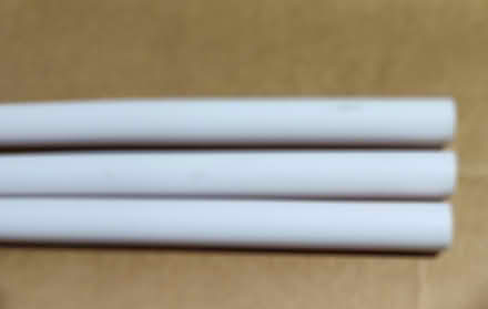 Photo of free 3 white plastic tubes, 45" long (Saugus) #2