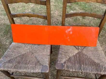 Photo of free Small orange magnetic board from ikea (Wigmore HR6) #1