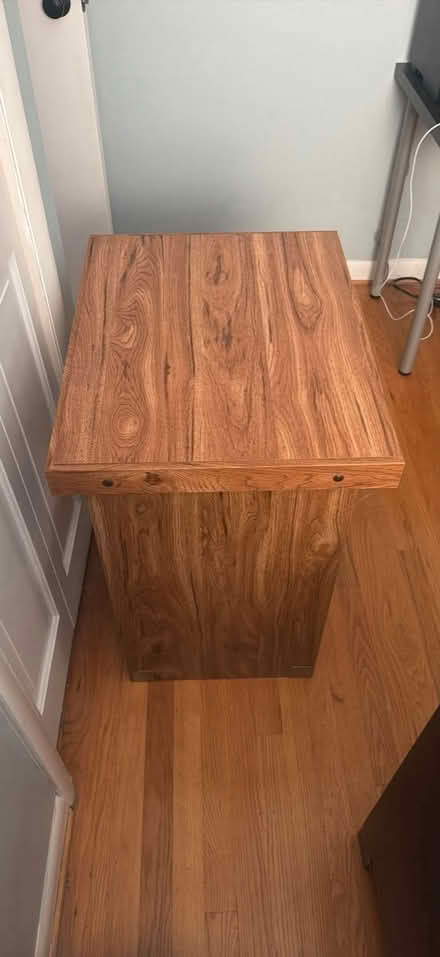 Photo of free Bookshelf / End Table w Storage (Mount Airy, MD) #2