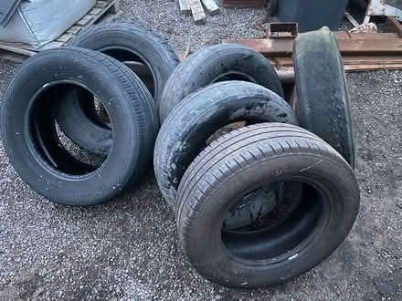 Photo of free to uplift Car & Tractor tyres (Aberdeenshire AB51) #2