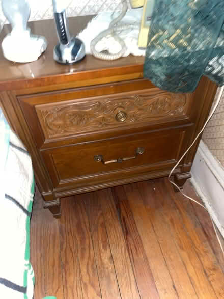 Photo of free 2 Bed side tables (Jersey City, The heights) #2