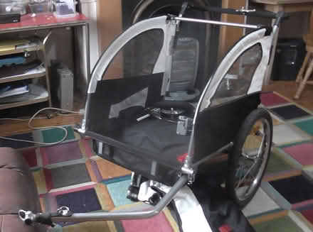 Photo of free Bike trailer/ or child push chair (Handbridge, Chester) #1