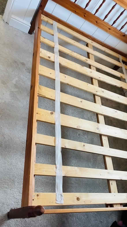 Photo of free Double bed frame (RM8) #2