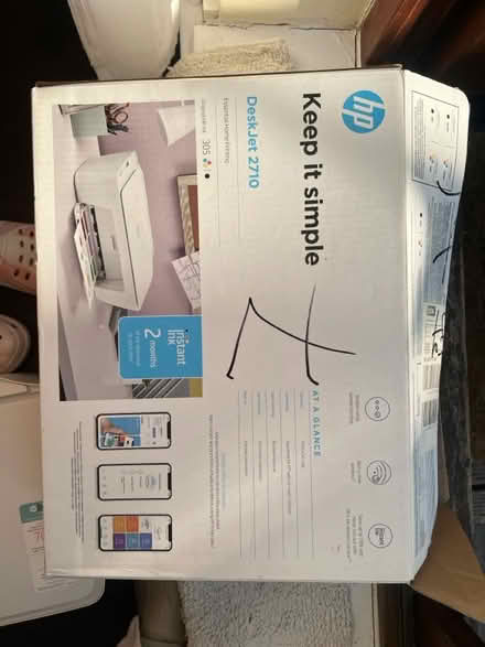 Photo of free HP Deskjet printer (Hammersmith and Fulham SW6) #2