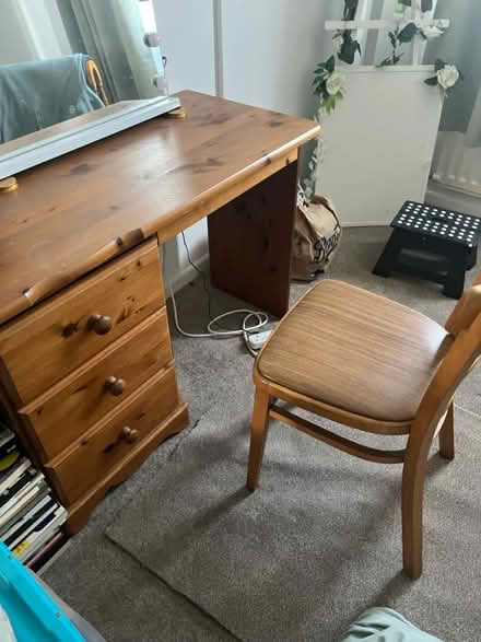 Photo of free Small desk & chair (Basingstoke) #1