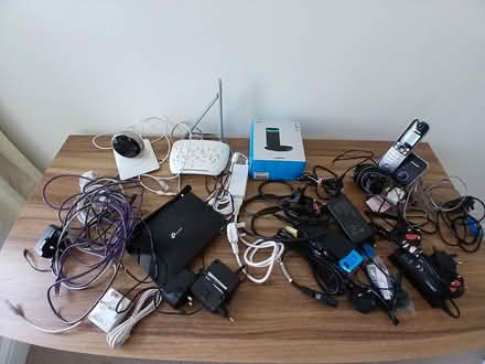 Photo of free Assortment of electrical leads (Long Rock TR20) #1