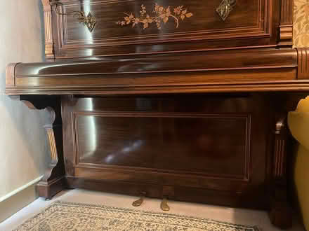 Photo of free Antique Upright Piano | Dark Wood (e17 5lp) #2