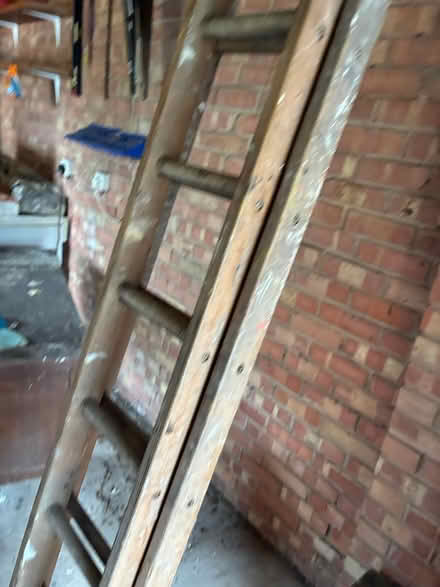 Photo of free Wooden ladder (Cottingham) #1