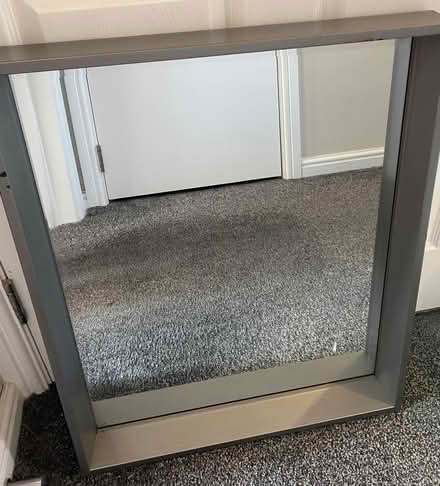 Photo of free Large mirror with bevelled glass for upcycling (Cockerham LA2) #1