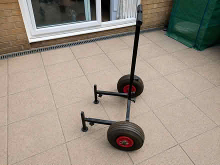 Photo of free Heavy-duty metal trolley (Hounslow TW14 9XD) #1