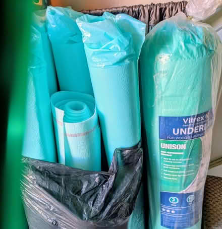 Photo of free Underlay for laminate/wood flooring (Netherley L27) #2