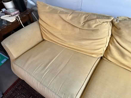 Photo of free Yellow sofa (East Oxford OX4) #3