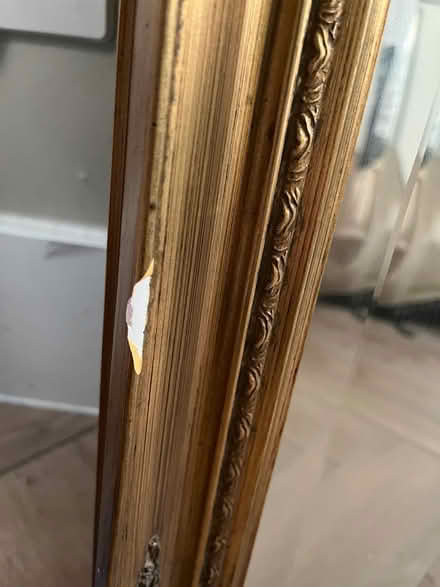 Photo of free Large Gold Colour Mirror (Bromley BR2) #2