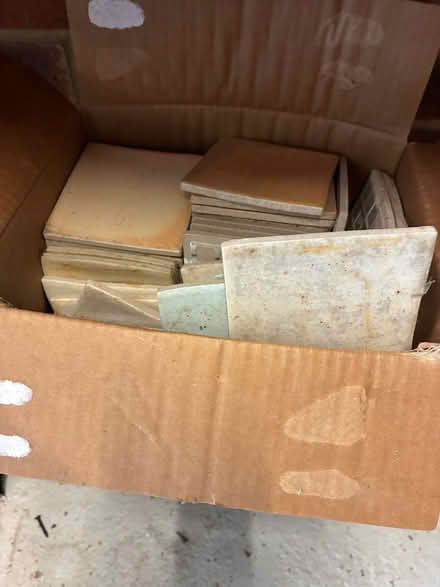 Photo of free Box of small tiles (East Malling ME19) #2