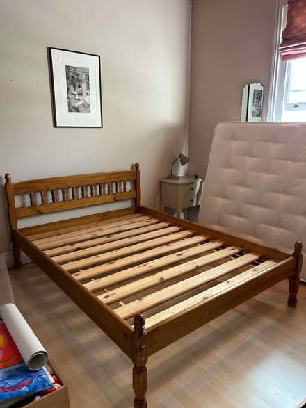 Photo of free Double bed frame (Wallingford OX10) #1