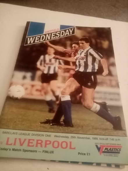 Photo of free Old Sheffield Wednesday Programmes (Broomhall S3) #3