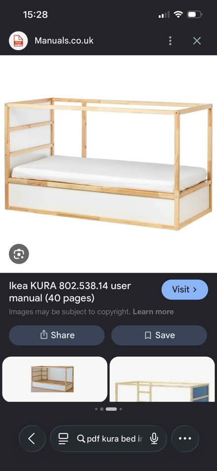 Photo of free IKEA Bunk Bed with mattress (Divinity Road OX4) #2