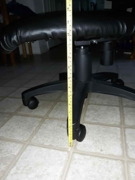 Photo of free Low desk chair or shop bench (Springhill) #3