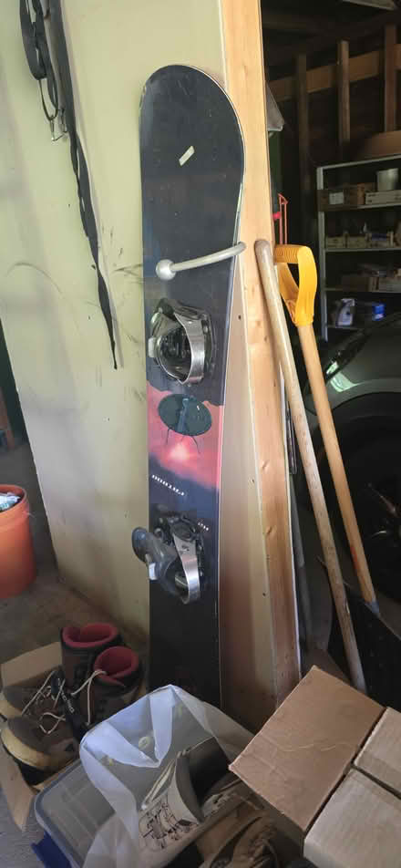 Photo of free Vintage K2 Fat Bob Snowboard + boot (Just south of downtown) #1