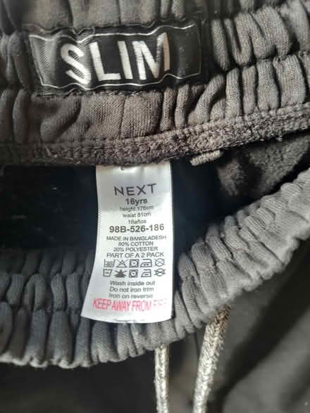 Photo of free 2 pairs of black joggers 16yrs (South Hitchin, SG4 9) #3