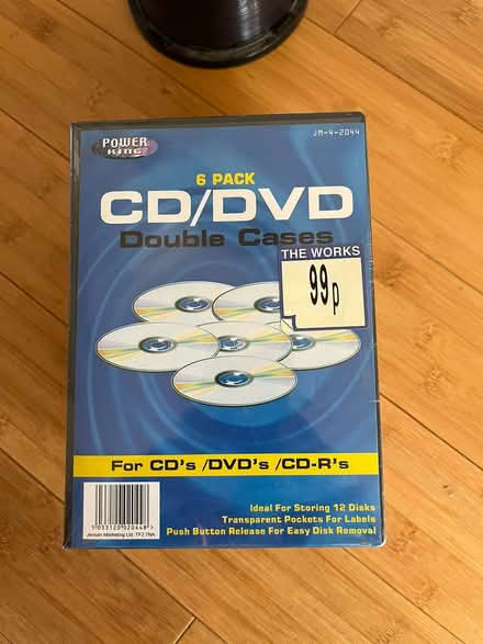 Photo of free Blank DVDs and cases (Coley Ave Area RG1) #3