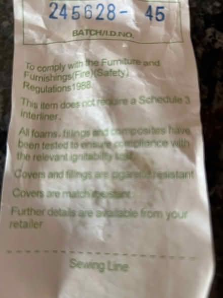 Photo of free Leather recliner settee (Bromsgrove) #2