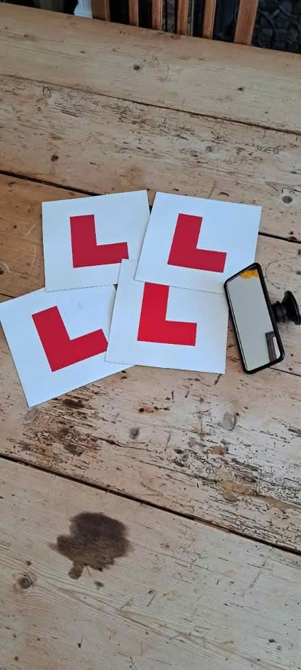 Photo of free L Plates a d mirror (Heavitree EX1) #1